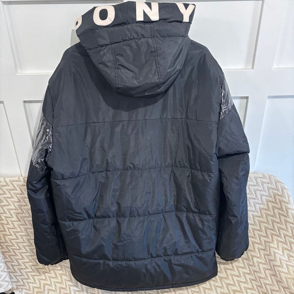 PONY Product of New York Men's City Wings Puffer Bubble Coat Black XL - Picture 6 of 6